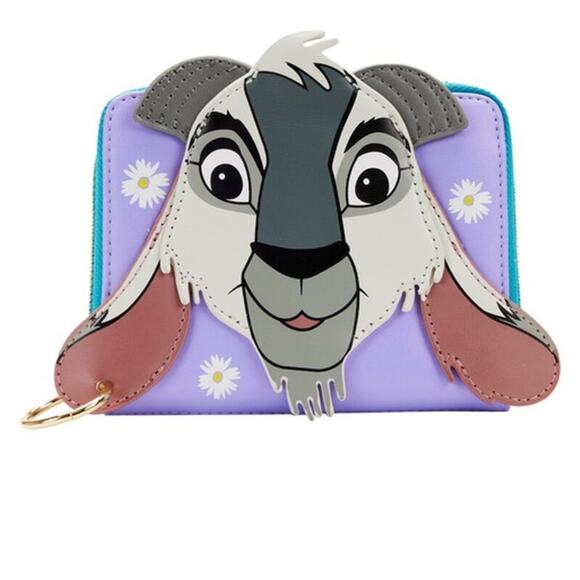 Loungefly Disney The Hunchback of Notre Dame Djali Cosplay Zip Around Wallet - Picture 1 of 6